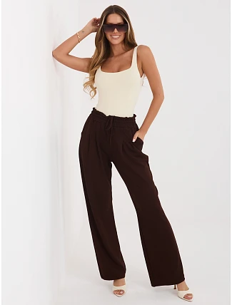 Tepláky RV DR A1292.31 tmavě hnědé