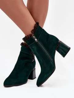 Boty na podpatku  model 220504 Step in style