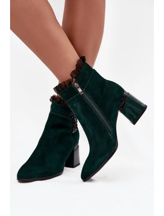 Boty na podpatku  model 220504 Step in style