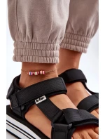 Dámské sandály na platformě Lee Cooper Black