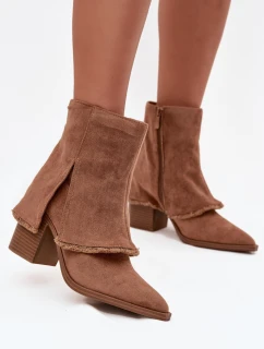 Boty na podpatku model 219570 Step in style