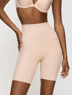 Dámské stahovací kalhotky Becca Extra High+Cotton Panty L - BROWN - tělová 00EP - TRIUMPH