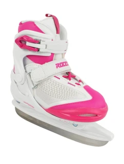 Brusle Roces Moody Ice X bílé a růžové 450744 001