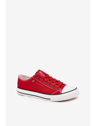 Pánské Nízké Textilní Tenisky Big Star DD174502 Červené