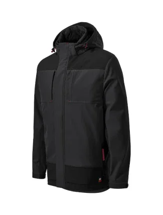 Vertex zimní softshellová bunda pánská ebony gray Vertex zimní softshellová bunda pánská ebony gray