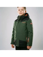 Trollkids Dětská zateplená nepromokavá bunda Norefjell Green (132-322)