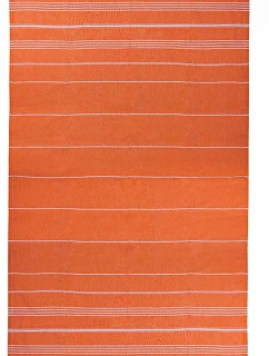 The One Towelling Hamam Sultan Hamam ručník "Sultan" 48.1019 orange/white