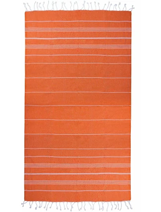 The One Towelling Hamam Sultan Hamam ručník "Sultan" 48.1019 orange/white The One Towelling Hamam Sultan Hamam ručník "Sultan" 48.1019 orange/white