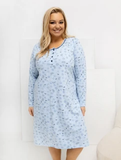 DU KN noční košile FP 604.10 světle modrá