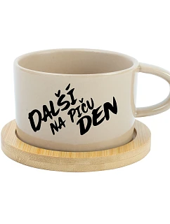 DALŠÍ NA PIČU DEN - krémový hrníček makronka 200 ml
