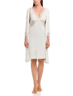 Dámský noční set Electra 12223-115 krémová - Vamp Dámský noční set Electra 12223-115 krémová - Vamp