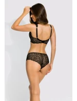 Dámská podprsenka JULIA BRALETTE 19185 Černá s béžovou - Mediolano