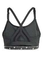Adidas Aeroreact Training Light-Support 3-Stripes Bra W HC7870