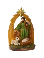 VÁNOČNÍ BETLÉM STÁJ SVATÁ RODINA 13CM JOSEF VÁNOČNÍ BETLÉM STÁJ SVATÁ RODINA 13CM JOSEF
