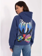 Mikina D10600BK02784A tmavě modrá