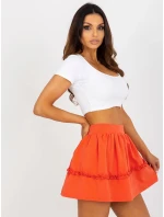 Dámská sukně EM SD HS 20 46.01P oranžová - FPrice Dámská sukně EM SD HS 20 46.01P oranžová - FPrice