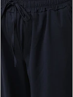 Dámské jogger kalhoty s gumou v pase, tmavě modré, FashionStreet UY3166