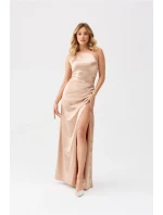 Večerní šaty SUK0461 zlaté - Roco Fashion Večerní šaty SUK0461 zlaté - Roco Fashion