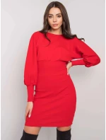 Dámské šaty RV SK 6079.65 Červená - FPrice