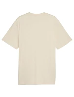 Pánské tričko Puma ESS Elevated Relaxed Tee, béžové, 692018 87