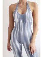 Fitness oblek s push-up šedý Fitness oblek s push-up šedý