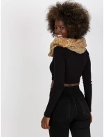 Dámská tunelová šála AT KM S 6221 tmavě lila