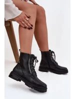 Dámské workery – černé Ivonelle, zateplené