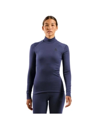 Odlo BL TOP želvovinové spodní prádlo s dlouhým rukávem l/s ACTIVE WARM velikost M Blue Odlo BL TOP želvovinové spodní prádlo s dlouhým rukávem l/s ACTIVE WARM velikost M Blue