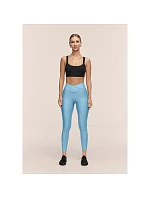 Dámské tréninkové legíny CASALL Overlap High Waist Tights, modrá barva