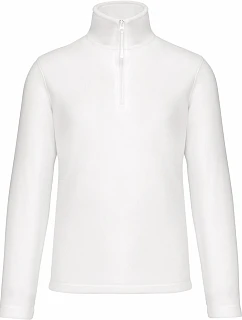 Kariban K 912 Mikrofleecová mikina s 1/4 zipem "Enzo" 20.K912 white