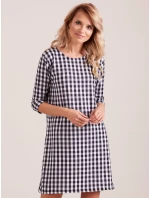 Šaty EN SK 4335.08 černá a bílá Šaty EN SK 4335.08 černá a bílá