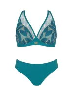 Dámské dvoudílné plavky Mystic 1 S115MS1 tm. zelené - Self