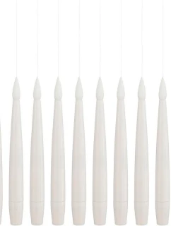 SVÍČKY SVĚTLA ZÁVĚSNÉ SVĚTLO ŘETĚZ 10 VEDL TEPLÁ BÍLÁ LUCA