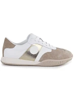 Dámské kožené polobotky bílo-béžové Artiker 58C1113