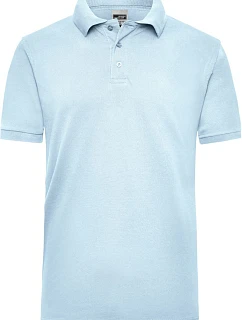 Daiber JN 801 Pánské pracovní piqué polo z těžké bavlny 02.0801 light blue