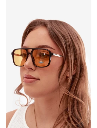 Dámské sluneční brýle s UV filtrem Černo-žluté