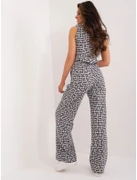 Kalhoty LK SP 509563.20X šedá černá