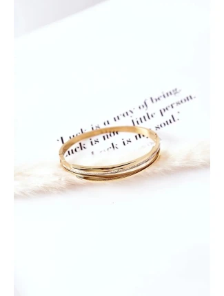 Náramek S Kubickým Zirkonem Zlatý