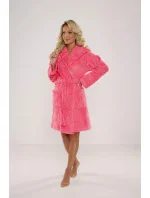 Krátký dámský župan s kapucí 806 LUNA II Krátký dámský župan s kapucí 806 LUNA II
