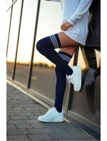 PRUHOVANÉ BAVLNĚNÉ PODKOLENKY 0293.002