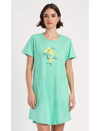 Dámské domácí šaty s krátkým rukávem Paula Dámské domácí šaty s krátkým rukávem Paula