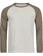 Tee Jays TJ 1170 Baseballové tričko s dlouhým rukávem "Unlabeled" 18.1170 cement/clay Tee Jays TJ 1170 Baseballové tričko s dlouhým rukávem "Unlabeled" 18.1170 cement/clay
