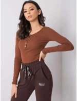 Halenka RV BZ 6065.80P tmavě hnědá