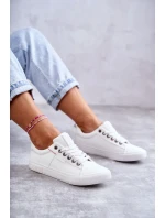 Dámské kožené tenisky Big Star – bílé Dámské kožené tenisky Big Star – bílé