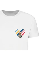 Personalizované pánské tričko s výřezem fotky na podkladu Personalizované pánské tričko s výřezem fotky na podkladu