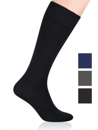 Pánské bavlněné podkolenky Steven art.027 Pánské bavlněné podkolenky Steven art.027