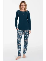 Italská móda Hariet long length sp. barva:marine/print Italská móda Hariet long length sp. barva:marine/print