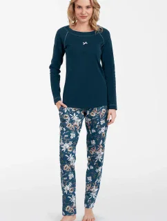 Italská móda Hariet long length sp. barva:marine/print