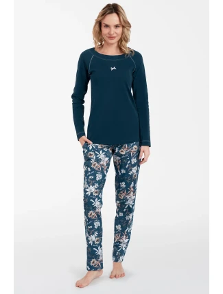 Italská móda Hariet long length sp. barva:marine/print Italská móda Hariet long length sp. barva:marine/print