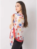 Šátek AT CH 1237 bílý a červený